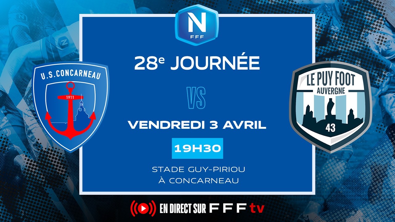 US Concarneau vs Le Puy en Velay Highlights