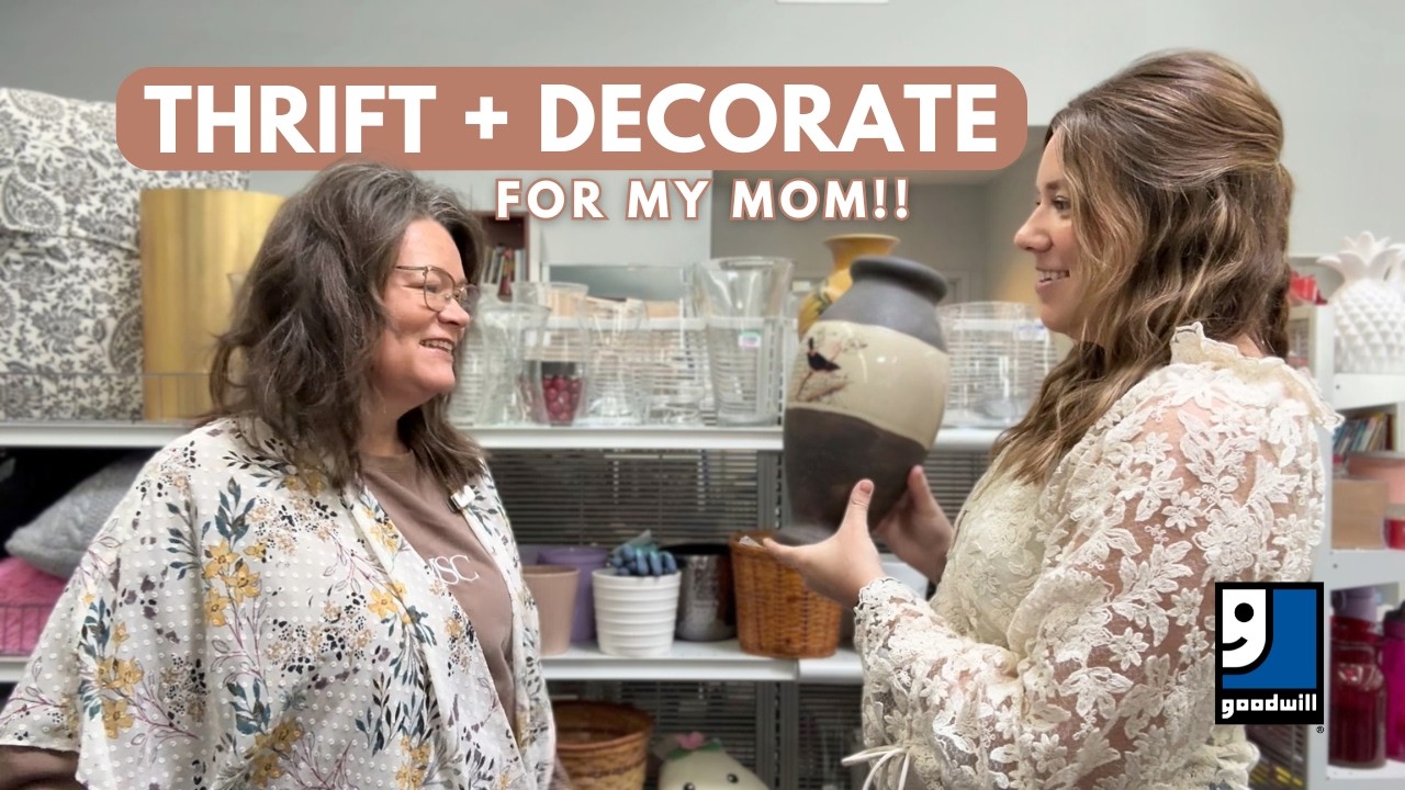 Home decor, a gallery wall & a SURPRISE!! | Thrift + Decorate With Me | Goodwill Thrift Haul
