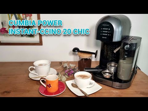 Cafetera Cumbia Cecotec Instant-ccino 20 Chic Serie Nera ☕️