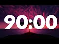 90 Minute Timer with Alarm, without music