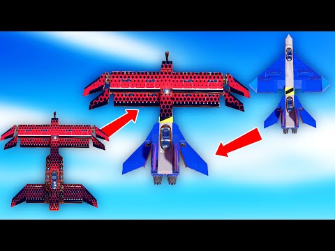 Multiplayer FrankenPlane Challenge: Flying Only Half-a-Plane