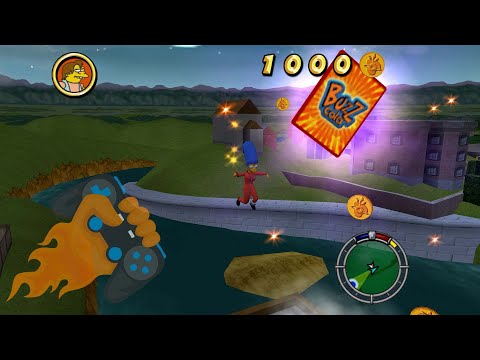 [4K] The Simpsons Hit & Run | Level 4 | Marge | 100% Completion