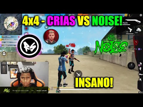 4X4 - CRIAS VS NOISE - NEXT MUITA SENSI! GHOST9 AMASSANDO! CLIPS FF