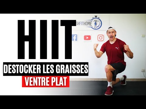 30MIN FLAT STOMACH HIIT 🔥 ELIMINATE FAT (No-Jump Options)