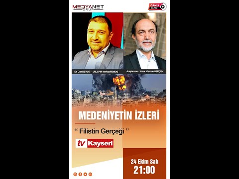 24.10.2023-ERUSAM Meyda: Dünden Bugüne Filistin Gerçeği (Can DEVECİ)