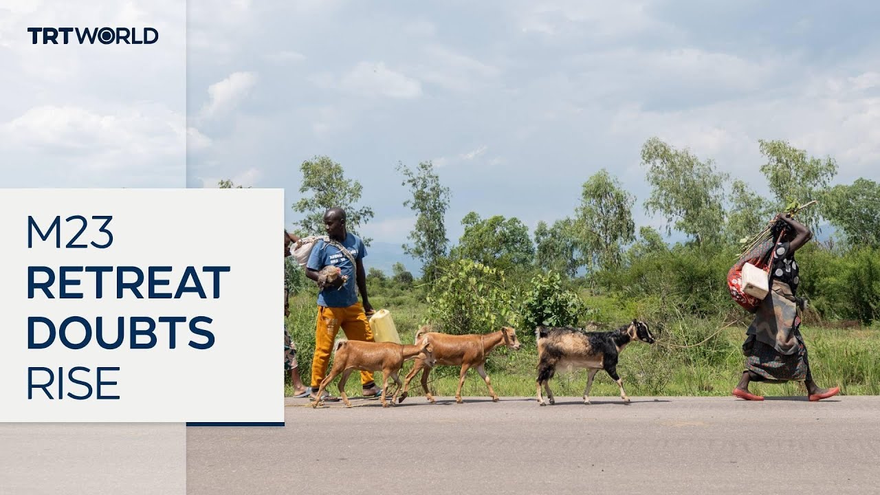 Scepticism over 'withdrawal' of M23 rebels from Uvira