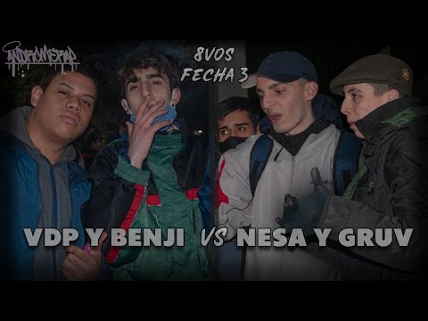 VDP y BENJI vs NESA y GRUV - 8vos - Fecha 3 (2v2) - Andromerap