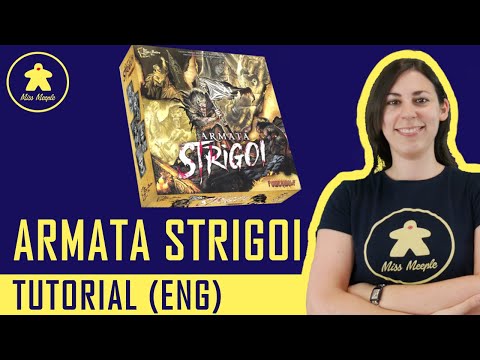 Armata Strigoi Tutorial - Boardgame - Preview Essen Spiel 2019 (ENG)