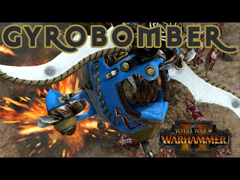 UNDERRATED UNIT: Gyrobomber - Dwarfs vs Norsca, High Elves // Total War: Warhammer II Online Battle