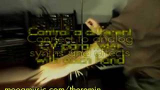 Video thumbnail for Moog - Etherwave Plus CV Controller-Theremin by JRR Shop