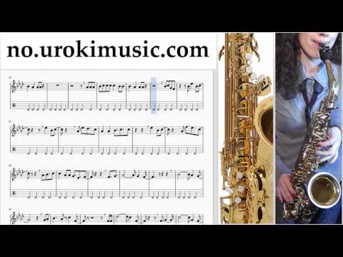 Saksofon Kurs (Alt) David Guetta, Justin Bieber - 2U Trening Studie Del 2 um-i935