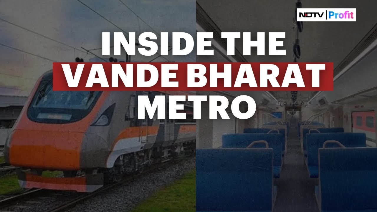 Inside The Vande Bharat Metro Set To Run Between Ahmedabad & Bhuj