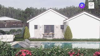 MAISON DEUX CHAMBRES 65M2 / ANIMATION 3D / D5RENDER