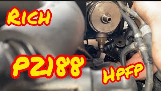P2188 RICH hpfp 2.0t Audi VW TSI TFSI fuel pump oil change mobile repair Diagnose diy a4 a5 a6 q5 b8
