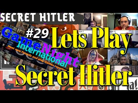 Let's play Secret Hitler - Game Night International Episode 29