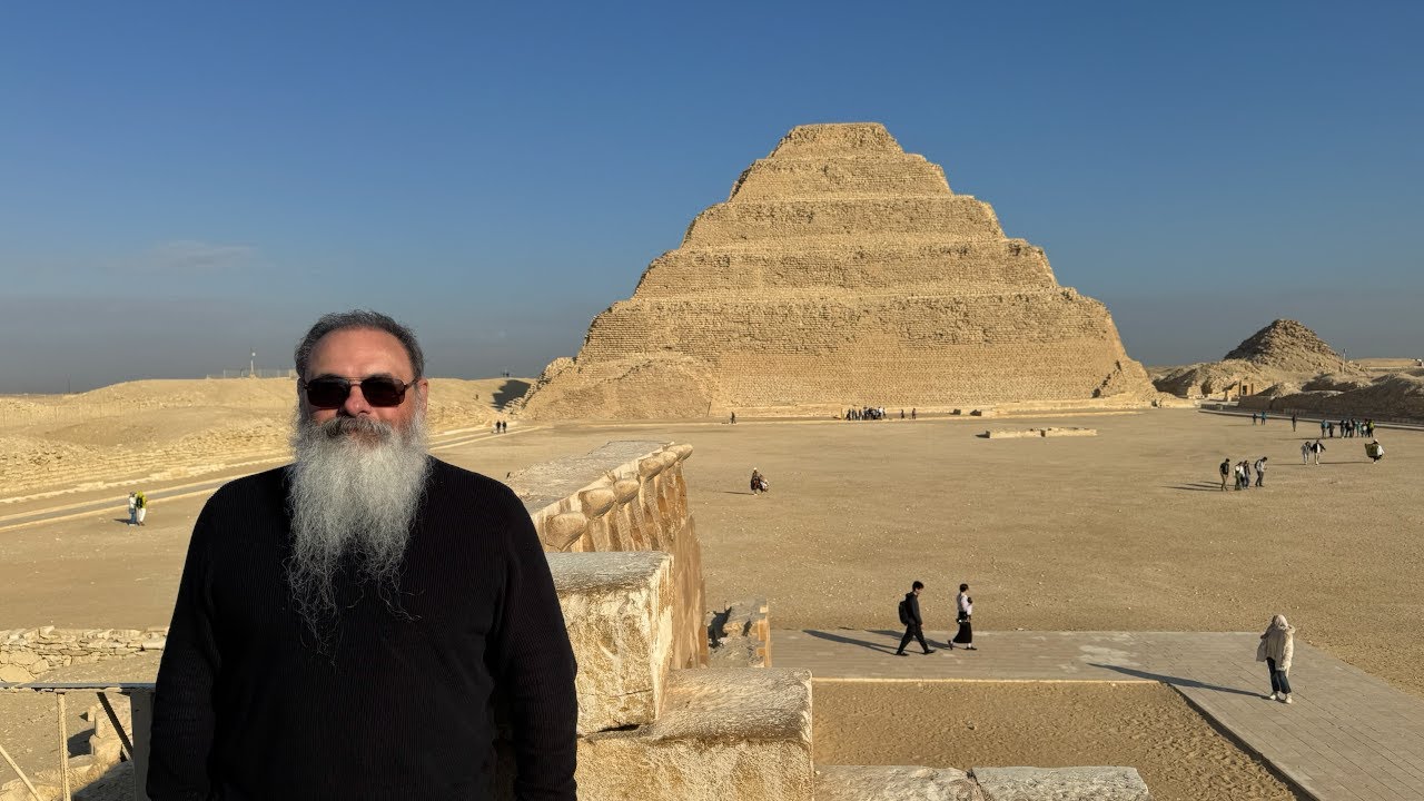 DJOSER'S STEP PYRAMID at the SAQARA FUNERAL COMPLEX: THE FIRST PYRAMID OF ALL