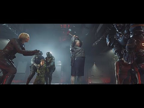 Спасение корабля.Wolfenstein® II: The New Colossus#1