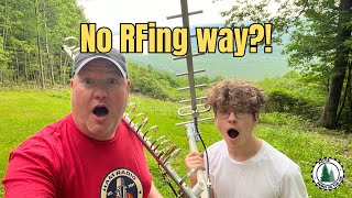 This blew our minds! 40 miles on 1.2 GHz FM with just 1 Watt in a June 2025 VHF Contest POTA rove