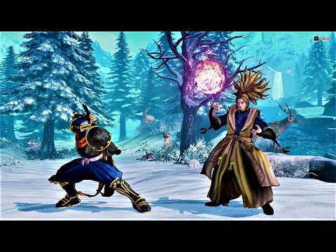 Hanzo Hattori vs Amakusa ( Hardest Al ) Samurai Shodown