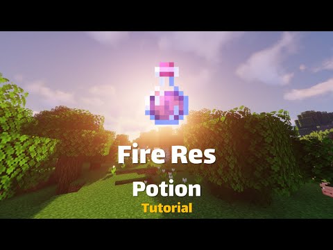 FIRE POTION REVEALED! 🔥 1.18.1 Minecraft | Ultimate Guide