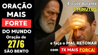ORAÇÃO A SÃO BENTO CONTRA INIMIGOS OCULTOS! FAÇA O MAL RETORNAR COM 7 VEZES MAIS FORÇA PRO INIMIGO