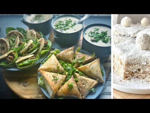 Vermicelli Soup with Turkey Meatballs and Mushrooms