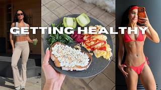 HOW TO GET HEALTHY: my beginner guide to healthy foods & routine