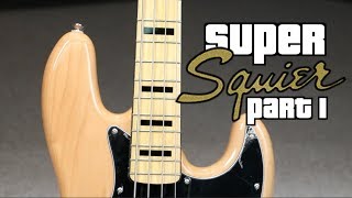 Video thumbnail for Super Squier Part 1: '70s Vintage Modified Jazz Bass by The Bass Channel
