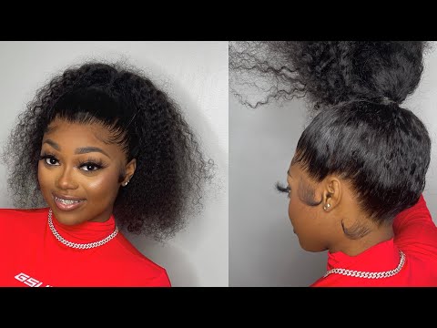 360 WIG INSTALL 😱 | How To Glue The Back Of Your Lace...