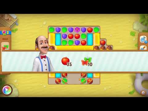Gardenscapes level 10653 No Boosters 🌱 Gameplay Walkthrough Playrix