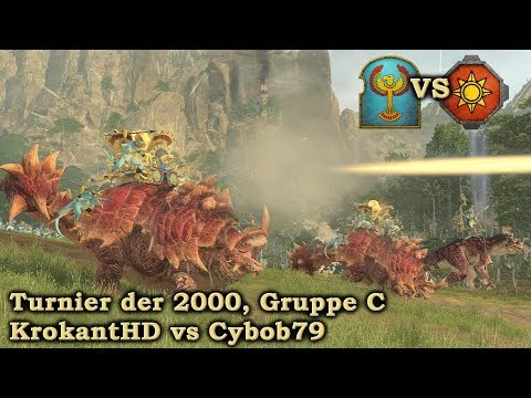 KrokantHD vs Cybob79 - Gruppe C Total War: Warhammer 2 Deutsch