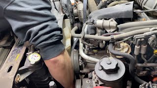 Changing Serpentine Belt On A 2008 Ford Ranger