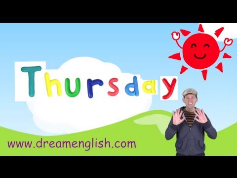 Thursday Song For Kids