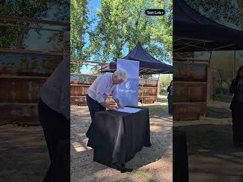 Beazley: Poggi anunció proyectos clave para el abastecimiento de agua