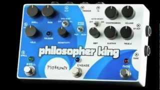 Video thumbnail for Pigtronix Philosopher King Compressor Sustainer Guitar Pedal - Pigtronix Philosopher King by American Musical Supply