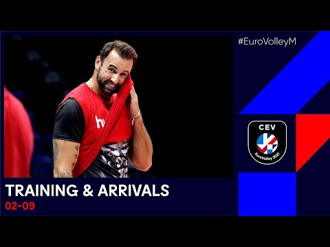 France, Germany, & Slovenia I Training Highlights I EuroVolleyM