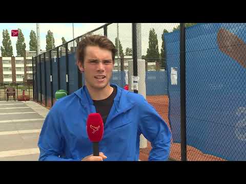 Nijboer bij NK tennis in eerste ronde uitgeschakeld