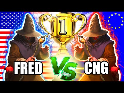 I Made a Battle for the #1 BEST Solo Wizard (NA vs EU) - Dark and Darker