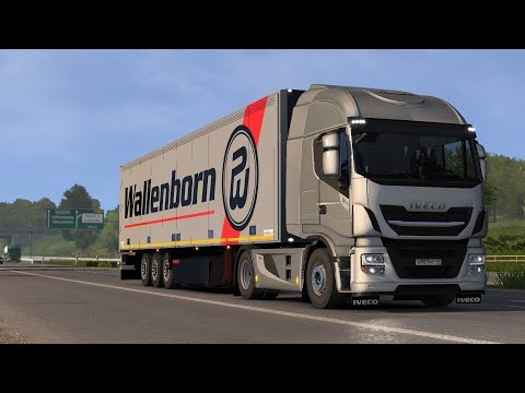 ETS 2 1.35 - ProMods 2.41 - Iveco Stralis 480 XP - Trip: Padborg - Helsingborg