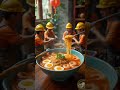 Construction Workers Preparing Their Lunch Ia