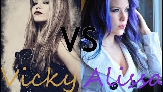 Alissa White-Gluz VS Vicky Psarakis (Live &quot;And their Eulogies [...]&quot; &amp; &quot;Panophobia&quot;)
