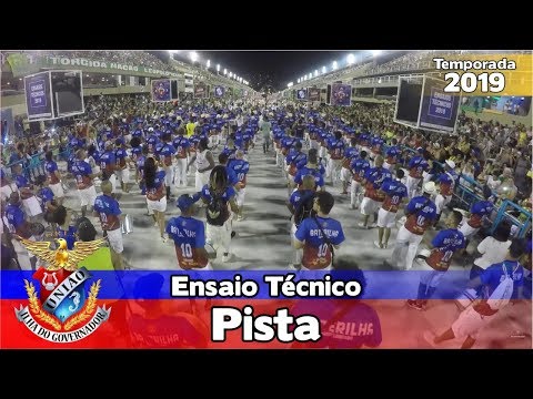 União da Ilha 2019 - Bateria no ensaio técnico (Pista) - Apoteose ao vivo - #ET19