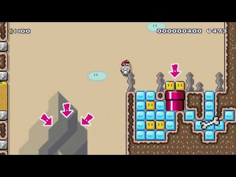 Dry Bones Lends a Hand (Bone) by Raidman - Super Mario Maker 2 - No Commentary 1bv