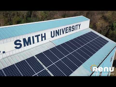 Johnson C. Smith University Sustainability Village Solar Installation