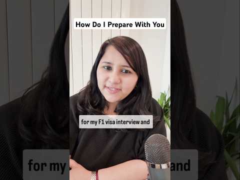 How do I prepare for my F1 visa interview with Shachi Mall's 7-day program?