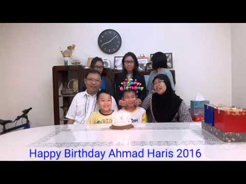 Happy Birthday Haris 2016