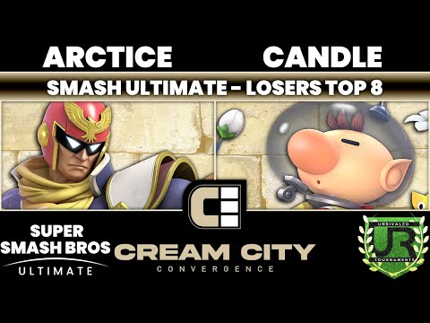 Cream City Convergence LOSERS TOP 8 - Arctice (Captain Falcon) vs Candle (Olimar) - Smash Ultimate
