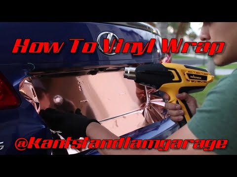 How to do a license plate inlay using rose gold chrome. Featured installer Kantstandlam Garage