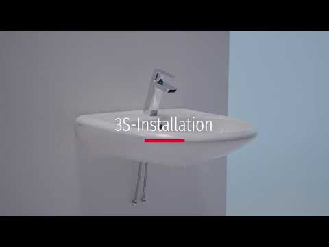 Tvättställsblandare Oras Optima Style 2606FH med Självstängande Handdusch