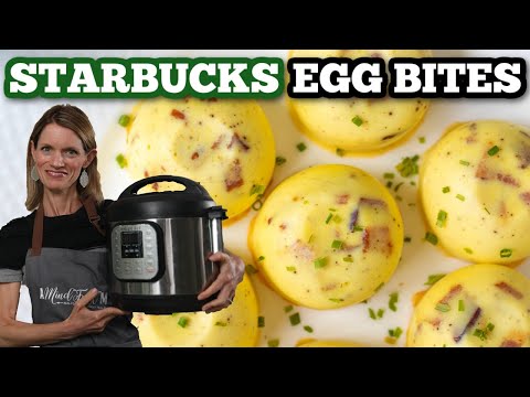 Instant Pot Egg Bites: Copycat Starbucks Sous-Vide Egg Bites